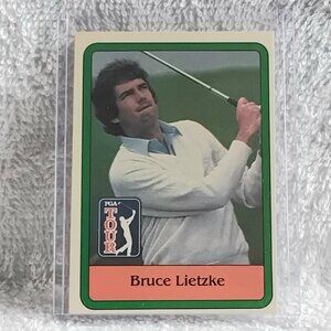 5/$20 E/NM 1981 Donruss Golf Inaugural Bruce Lietzke PGA Tour Card 16!!